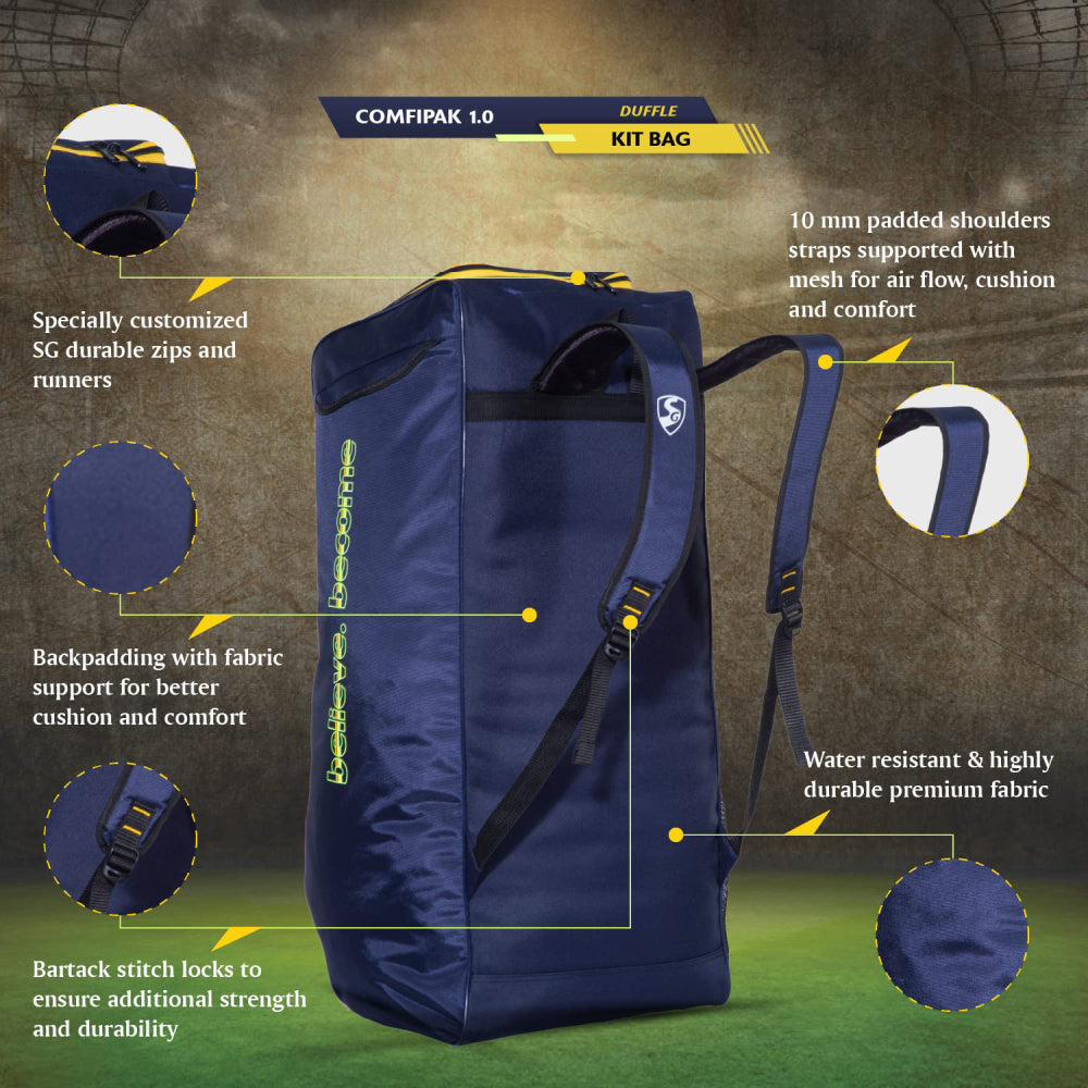 best sg cricket kitbags