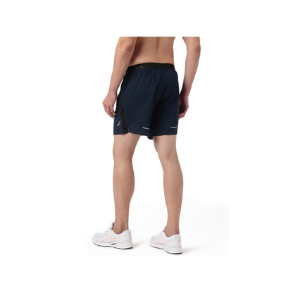 ASICS Men's Colour Block 7In Running Short (French Blue)