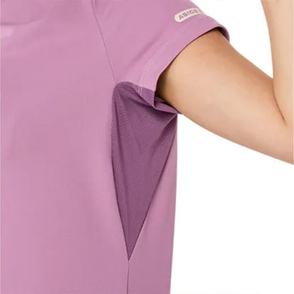 ASICS Women's padel Court SS Top (Violet)