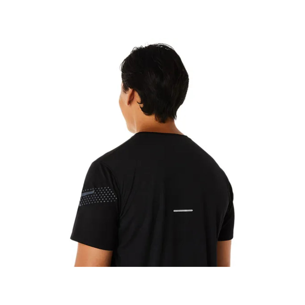 ASICS Men's Icon Short Sleeve Top (Performance Black/Carrier Grey)