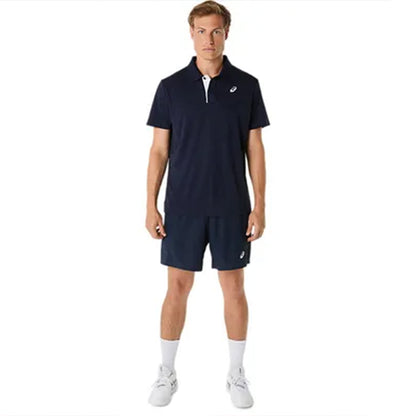 ASICS Men's Silver 9IN Short (Midnight)