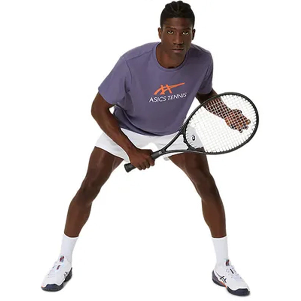 ASICS Men's Court Graphic Tee (Purple)