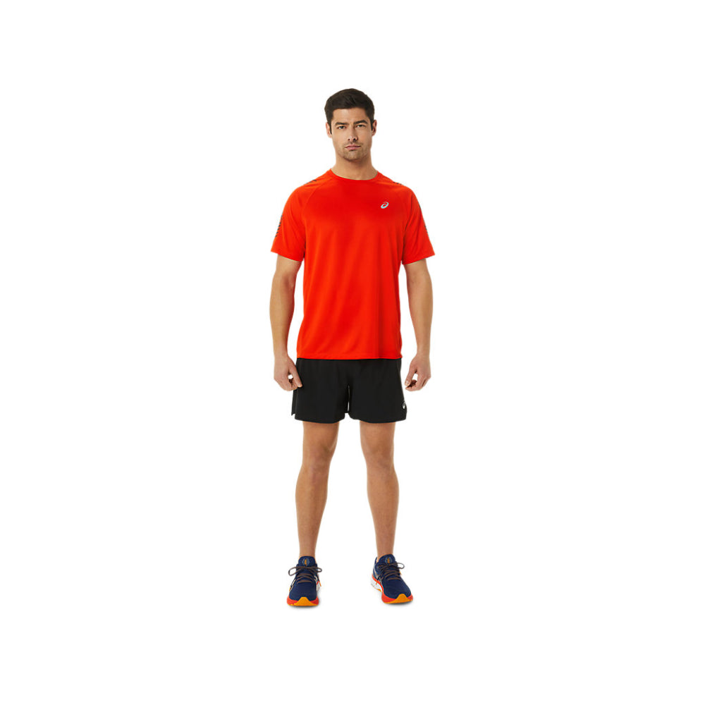 asics new Icon Short Sleeve Cherry Tomato Top