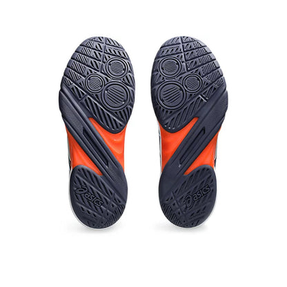 ASICS Men's Powerbreak FF Badminton Shoe (White/Nova Orange)