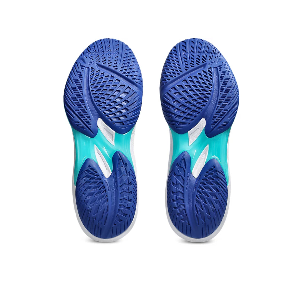 ASICS Sky Elite FF3 Running Shoes (White/Asics Blue)