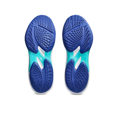 ASICS Sky Elite FF3 Running Shoes (White/Asics Blue)