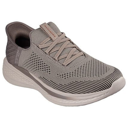 SKECHERS Men's Slade Quinto Casual Shoes (Khaki)