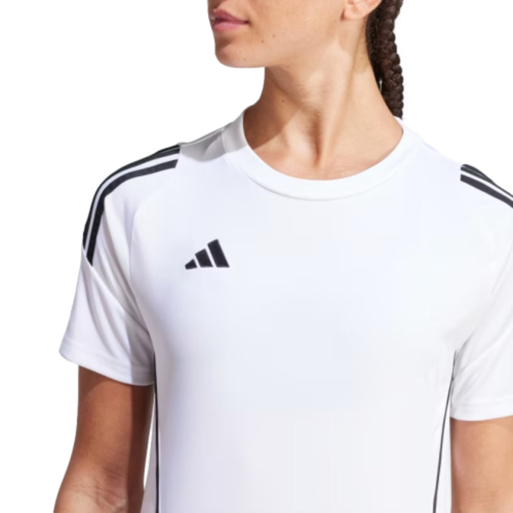 Adidas Women's Tiro 24 Jersey (White/Black)