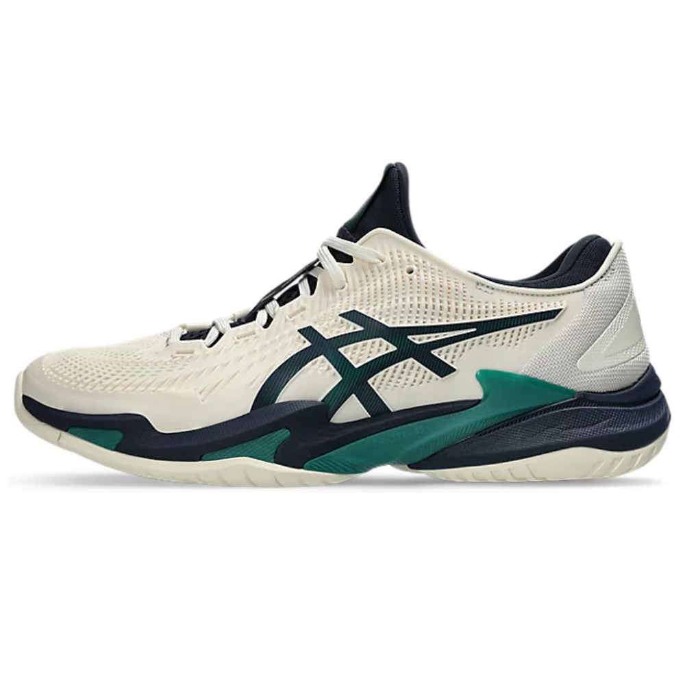 Asics Men's Court FF 3 (Cream/Jasper Green)