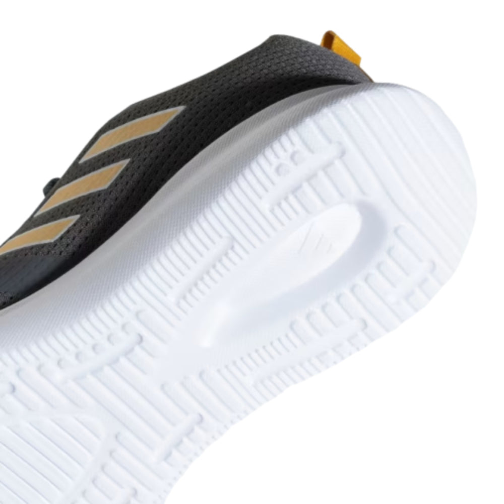 Adidas Men's Fleecewalk Running Shoe (Grey Six/Cloud White/Preloved Yellow)