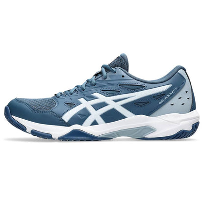 ASICS Men's Gel-Rocket 11 Badminton Shoe (Vintage Indigo/White)