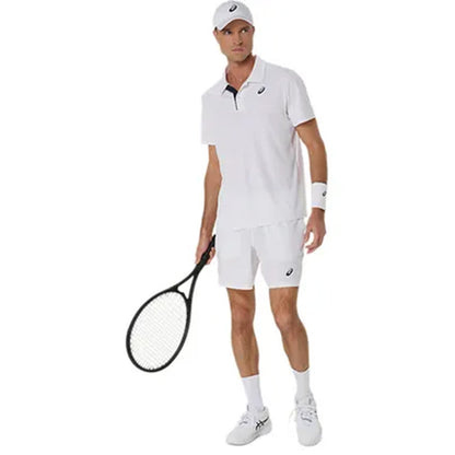 ASICS Men's Court 7IN Short (White)