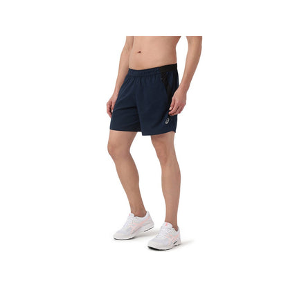 ASICS Men's Colour Block 7In Running Short (French Blue)