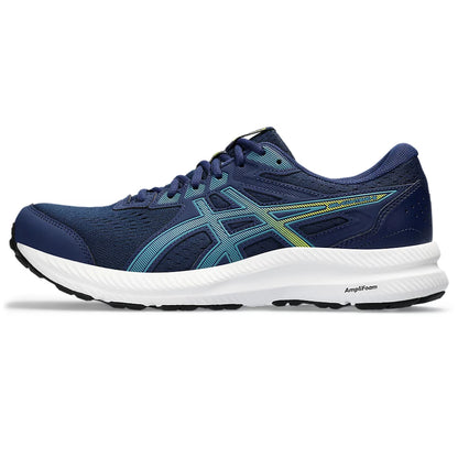 ASICS Men's Gel-Contend 8 Running Shoe (Blue Expanse/Blue Teal)