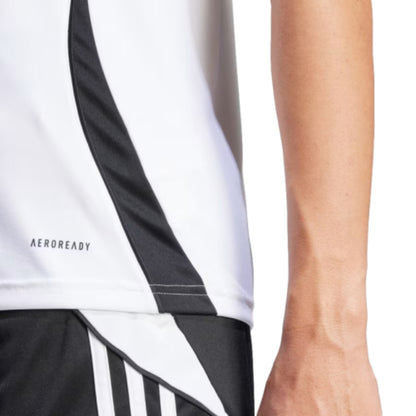 Adidas Women's Tiro 24 Jersey (White/Black)