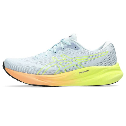 ASICS Men's Gel Pulse 15 Running Shoe (Cool Grey/Safety Yellow)