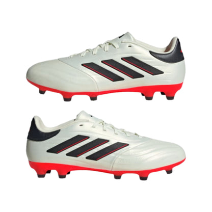 Adidas Copa Pure 2 League Football Shoe (Ivory/Core Black/Solar Red)