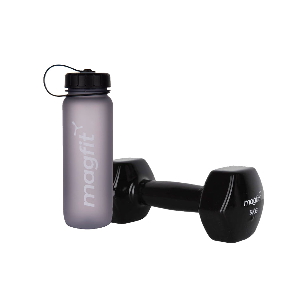 Best Fitness MagFit Twist Bottle  & Vinyl Dumbell 