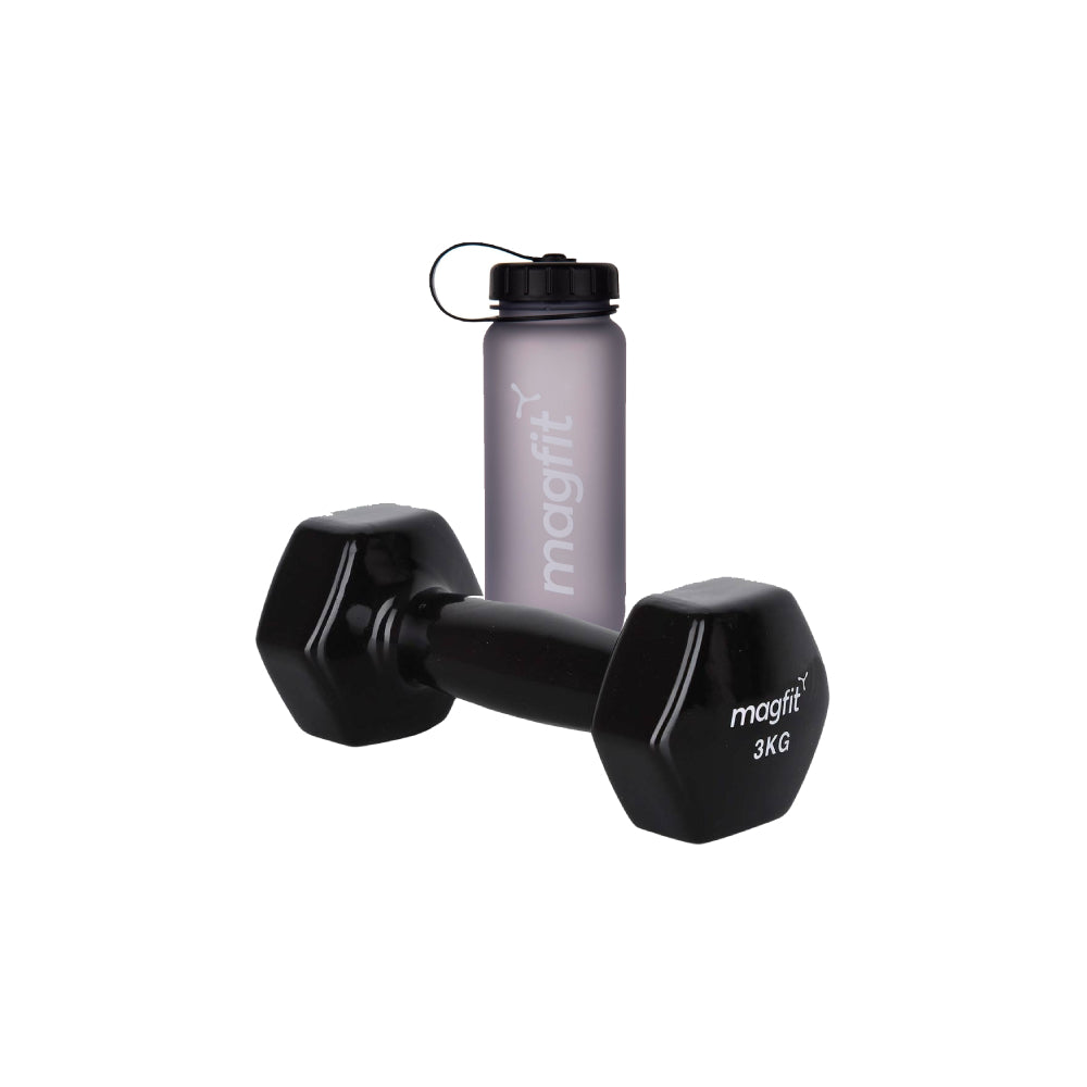 Latest Brand MagFit Twist Bottle  & Vinyl Dumbell 