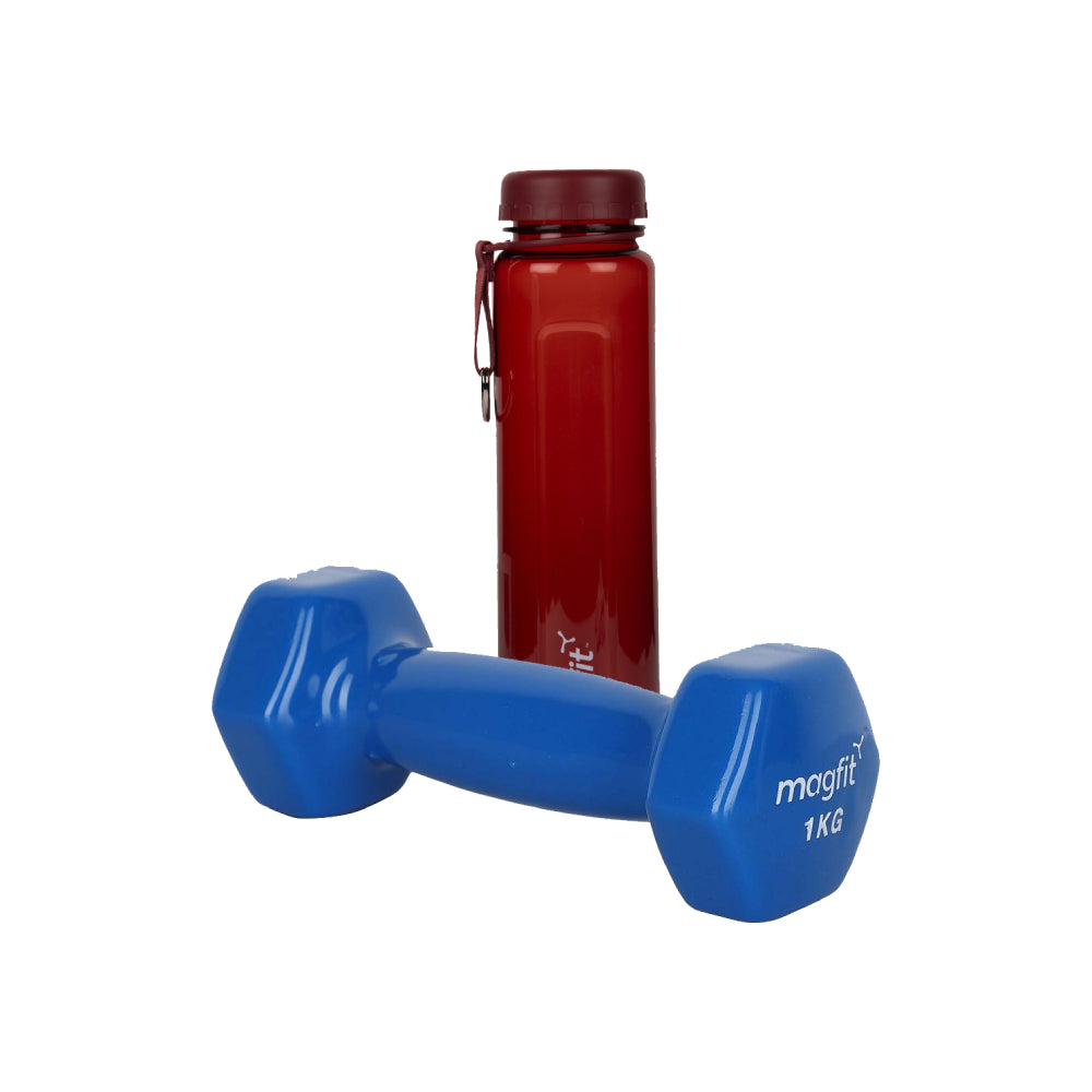 Latest MagFit Twist Bottle  & Vinyl Dumbell 