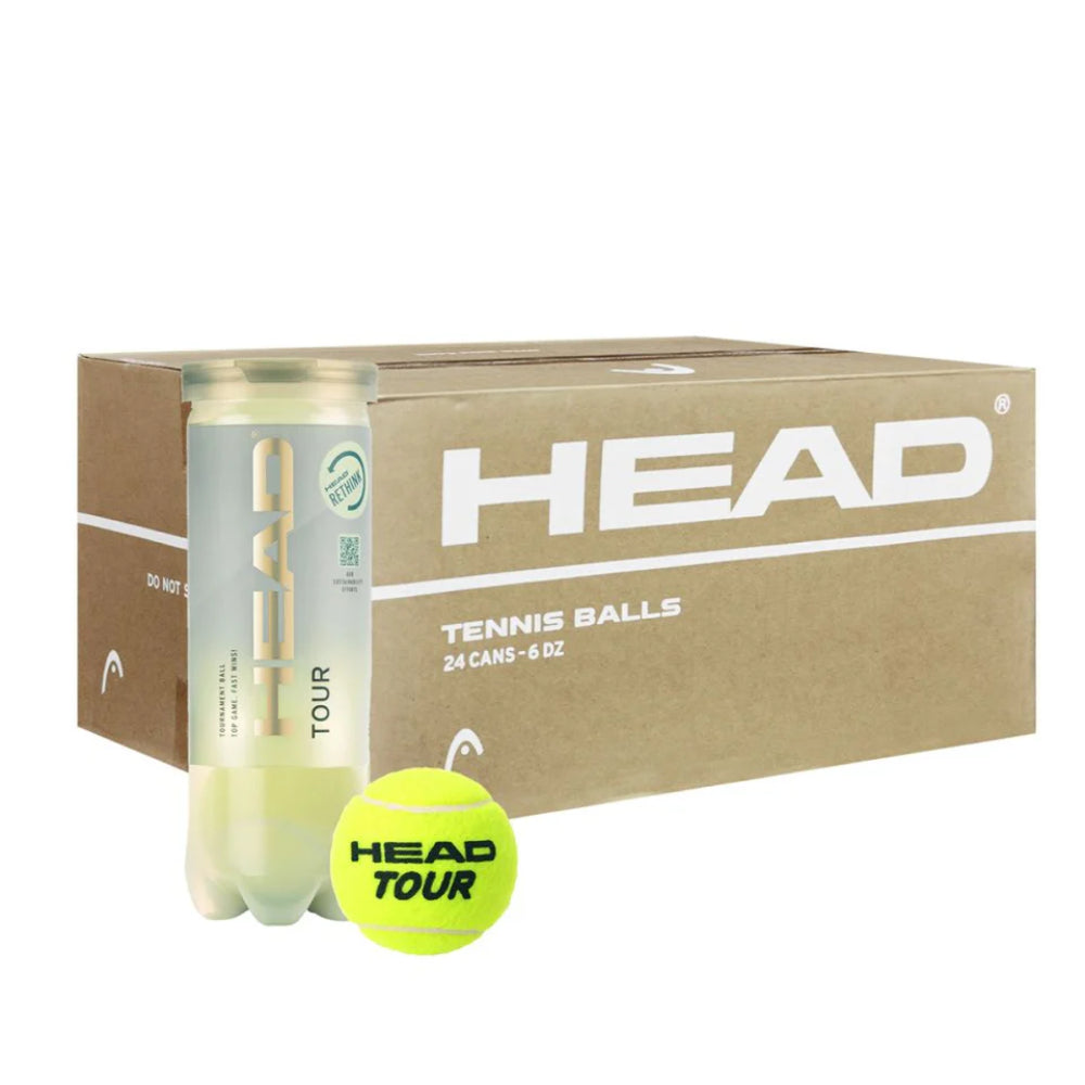 Head Tour Tennis Balls (24 Cans)