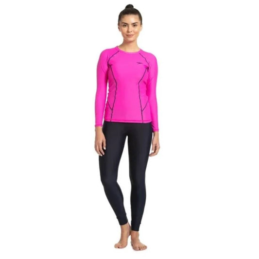 Recommended Speedo Women Long Sleeve Suntop 