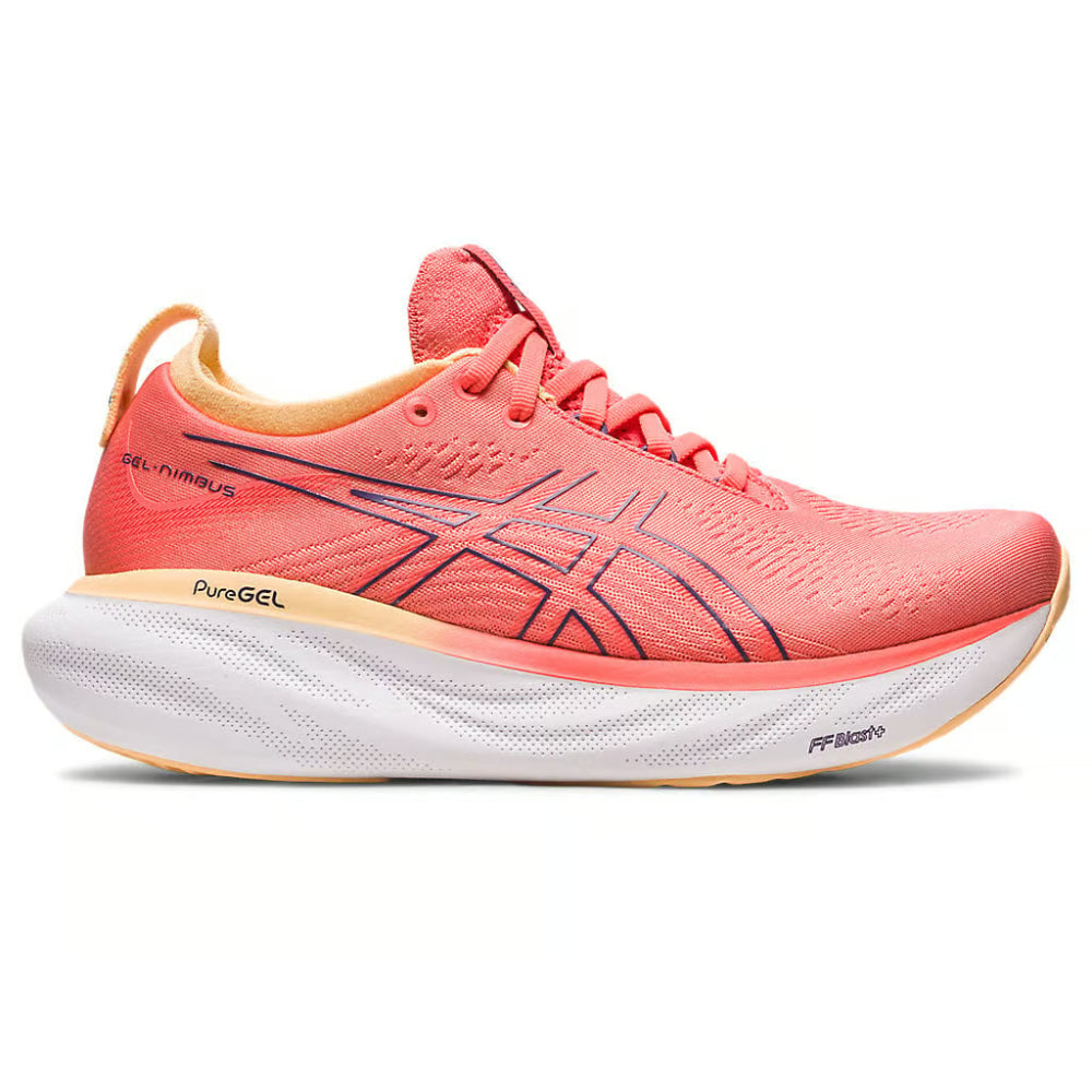 Asics Women Women Gel-nimbus latest Papaya,Dusty Purple shoes