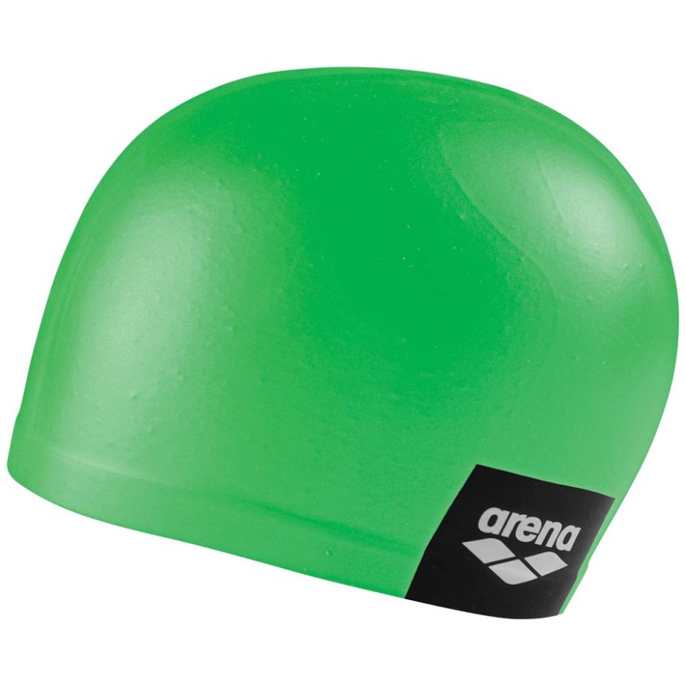 ARENA Adult Logo Moulded Swimming Cap (Pea Green)