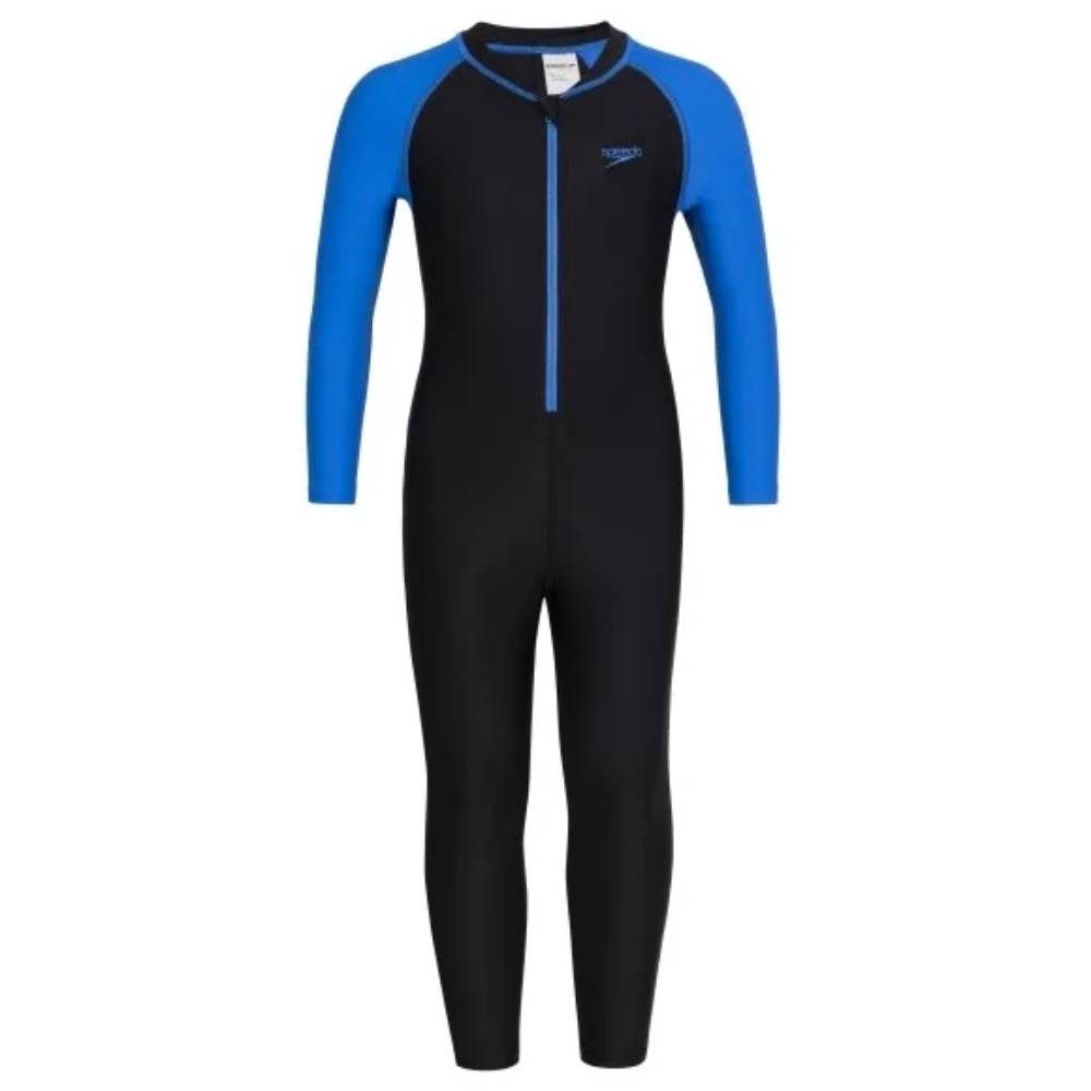 Trending Speedo Boy Color Block All In1 Suit 