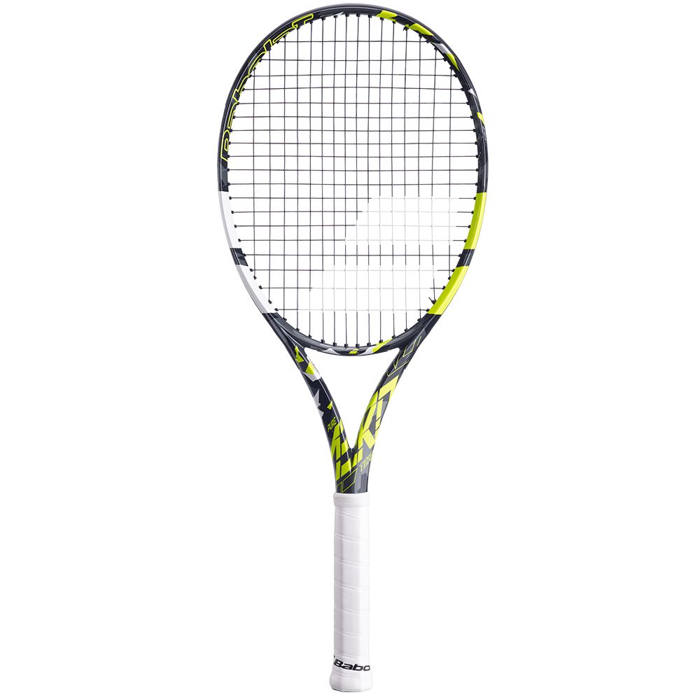 Babolat Pure Aero Team 2023 Unstrung Tennis Racquet (Black/Green/White)