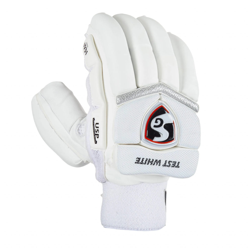SG Test White RH Batting Gloves (Adult)