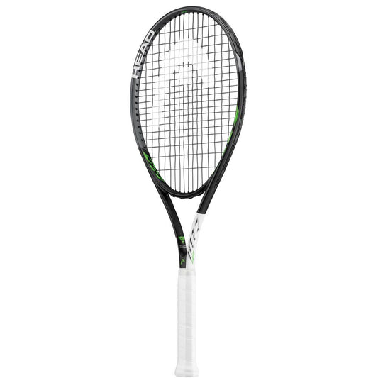 HEAD Geo Speed Strung Tennis Racquet (Black/White)