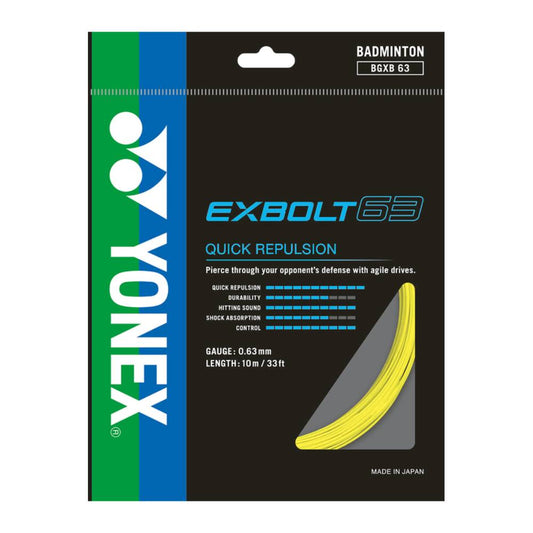 YONEX BG Exbolt 63 Badminton String