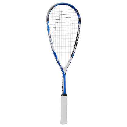 HEAD Microgel 125 Squash Racquet (Navy Blue/White)