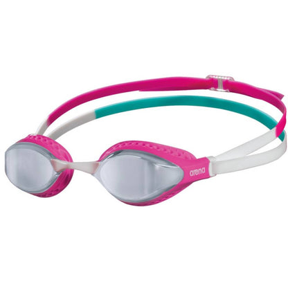 ARENA Adult Air Speed Mirror Swimming Goggle (Silver/Pink/Multi)