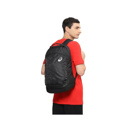 asics latest logo Black backpack