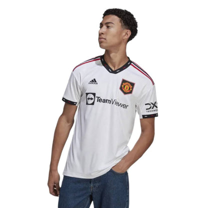 Adidas Men's Manchester United FC Away Jersey (White)