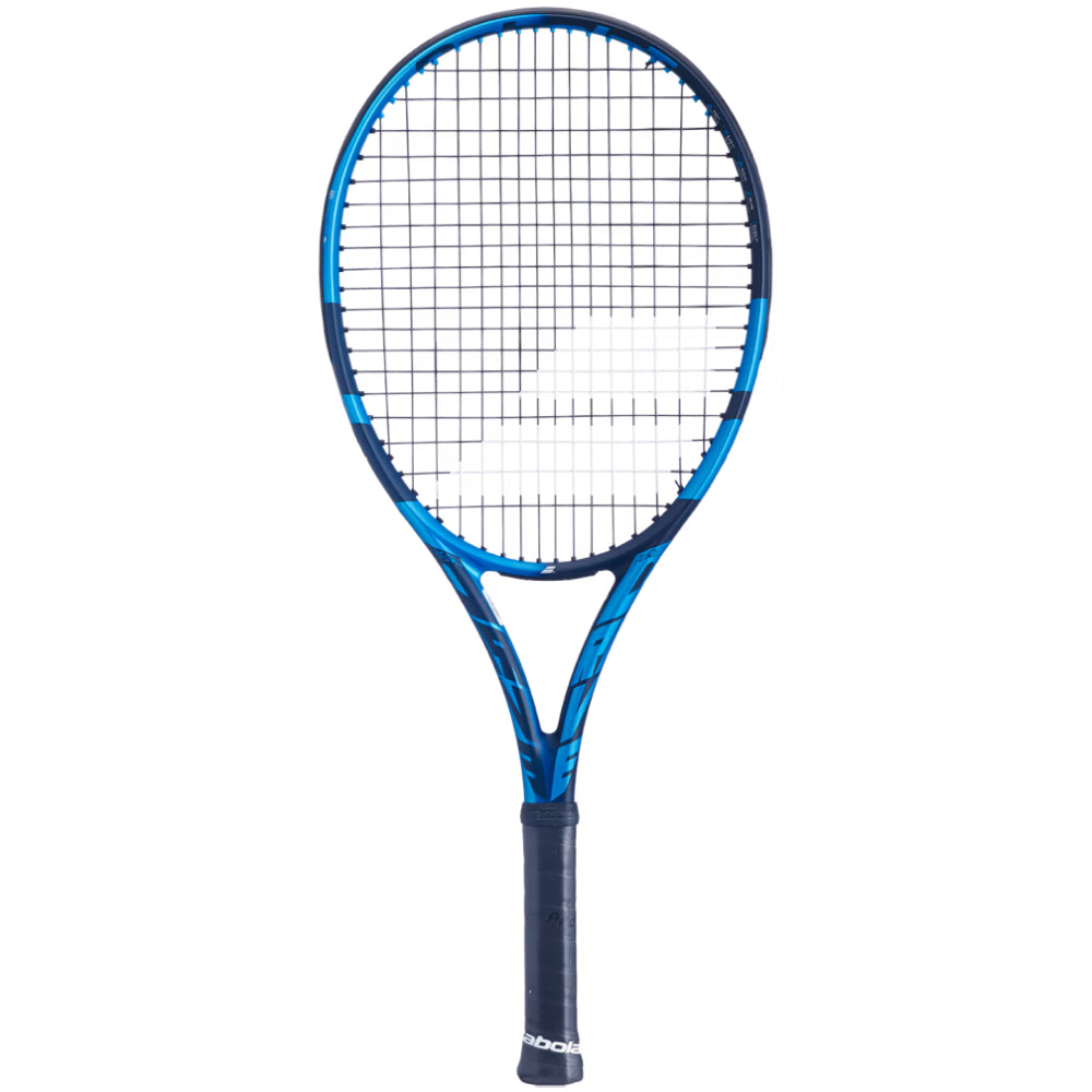 Babolat Pure Drive Jr 26 Strung Tennis Racquet (Navy Blue/Black)