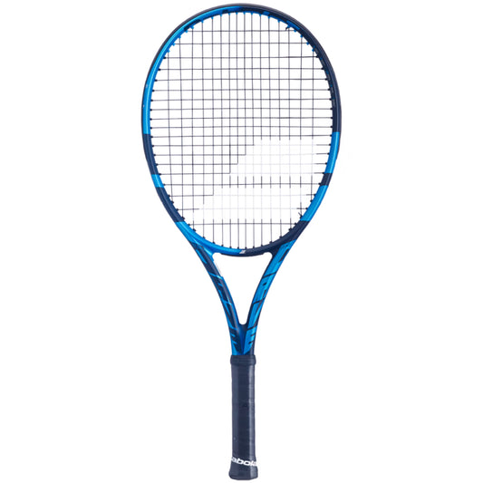 Babolat Pure Drive Jr 26 Strung Tennis Racquet (Navy Blue/Black)