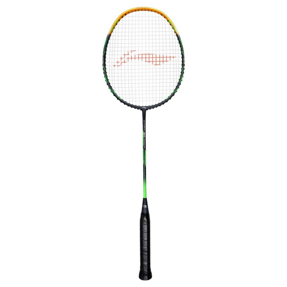 Li-Ning G Force 3600 Superlite Strung Badminton Racquet (DarkGrey/Gold)