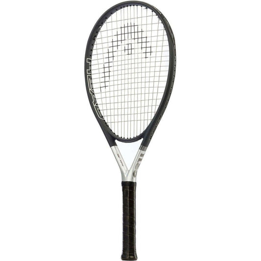 HEAD Titanium Ti S6 Strung Tennis Racquet (Black/Grey)