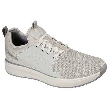 SKECHERS Men's Crowder-Colton Running Shoe (Light Gray)