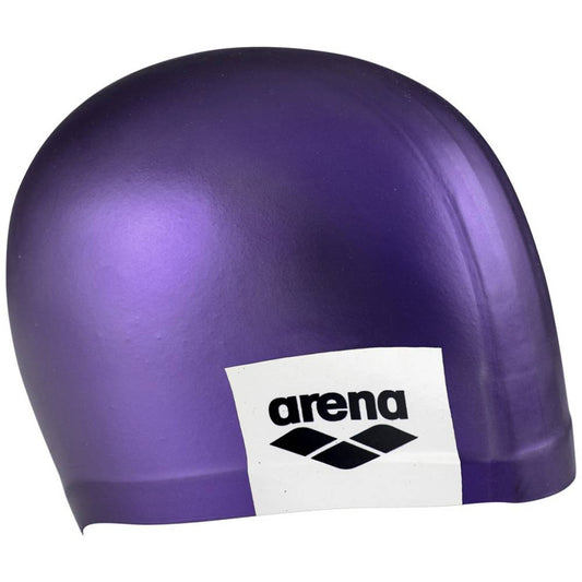 ARENA Adult Logo Moulded Swimming Cap (Purple)
