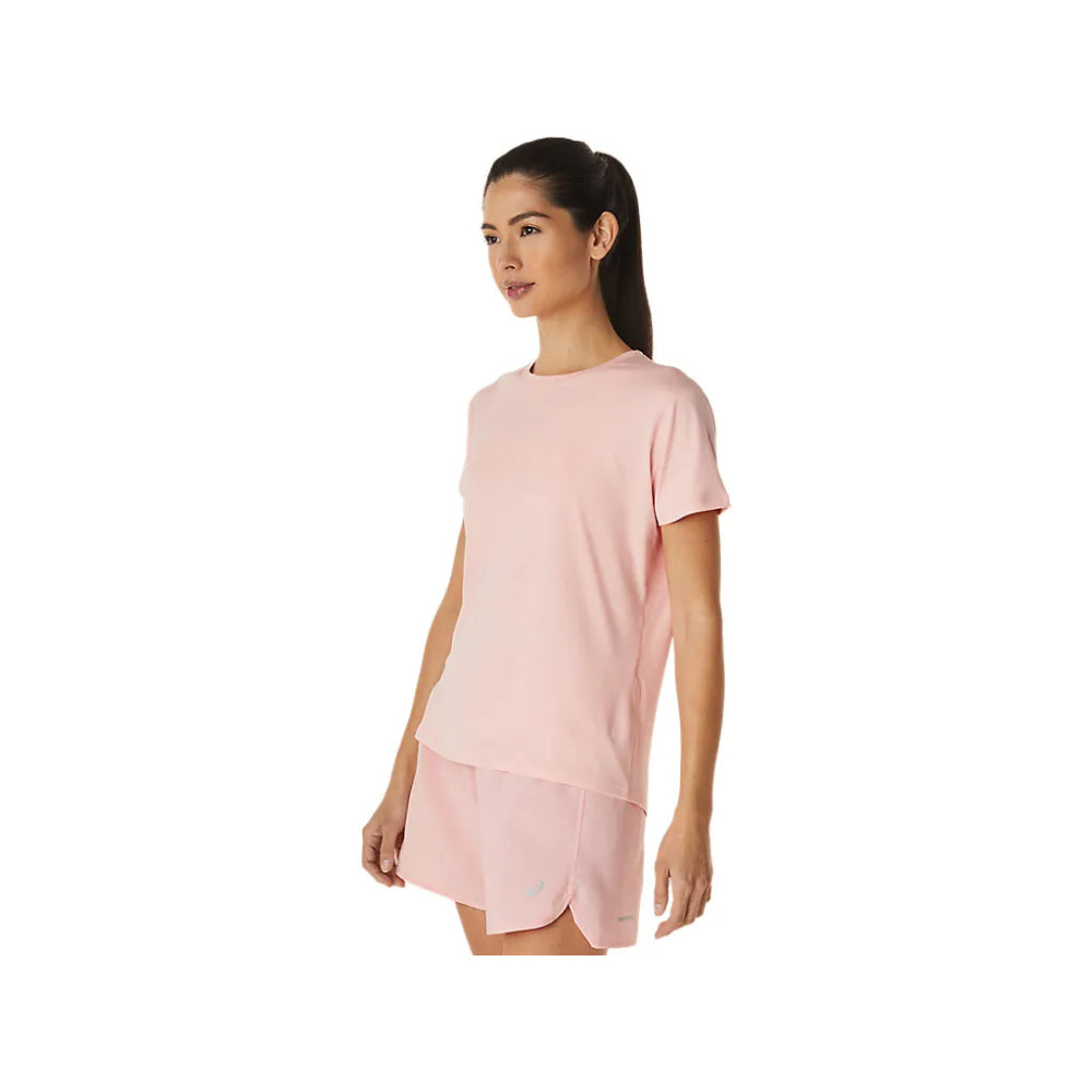 asics stretch fabric Frosted Rose top