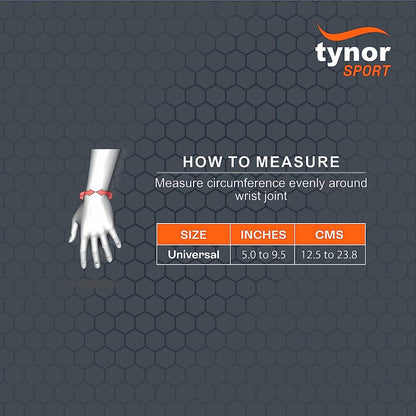 TYNOR Wrist Wrap Support (Orange)