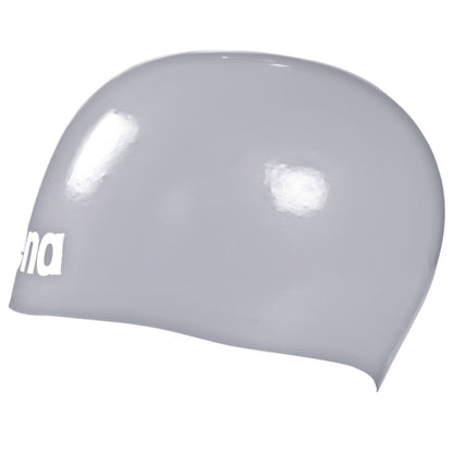 ARENA Adult Moulded Pro II Swimming Cap (Silver)