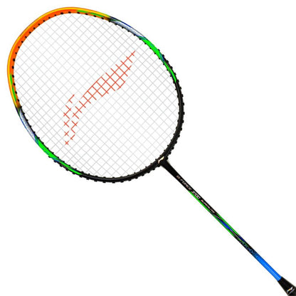 Li-Ning G Force 3700 Superlite Strung Badminton Racquet (Black/Gold)