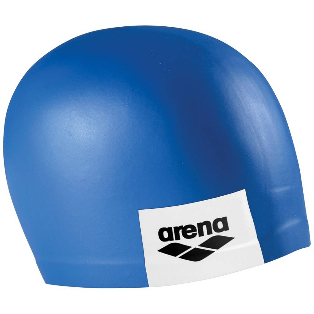 ARENA Adult Logo Moulded Swimming Cap (Blue)