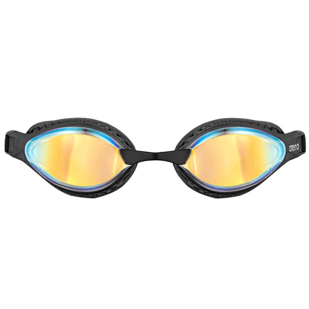 ARENA Adult Air Speed Mirror Swimming Goggle (Yellow/Copper/Black)