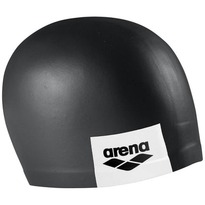 ARENA Adult Logo Moulded Swimming Cap (Black)